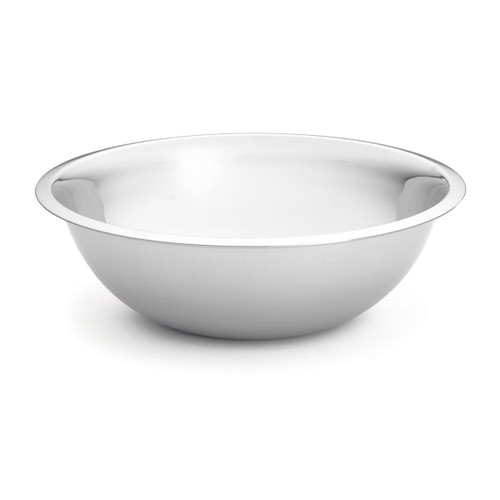 TableCraft Products H827 8 Qt. 13 3/4" Dia. x 4 1/2" Stainless Steel Mixing Bowl