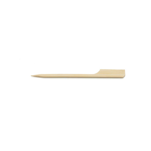 TableCraft Products BAMP35 3  1/2" Bamboo Cash & Carry Paddle Pick - 12 Cases of 100