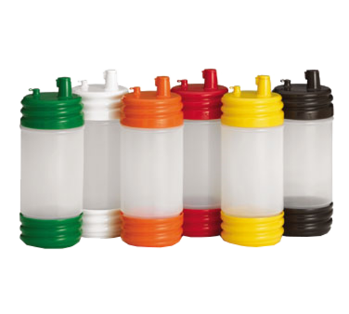 TableCraft Products N32LPA 1 Qt. Polyethylene Cash & Carry PourMaster Complete Unit With Low Profile Top & StorMaster Cap