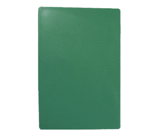 TableCraft Products CB1824GNA 18" W x 24" D x 1/2" H Green Polyethylene Cutting Board