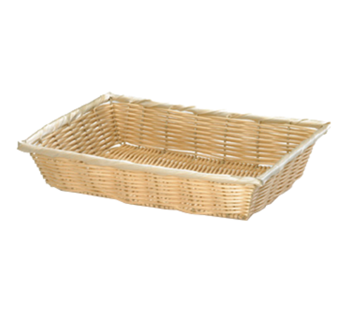 TableCraft Products 1187W 10-1/4" W x 7 1/2" D x 2 3/4" H Hand-Woven Basket