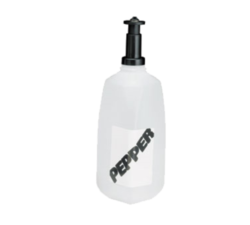 TableCraft Products 90P 1/2 Gallon Plastic Pepper Refiller