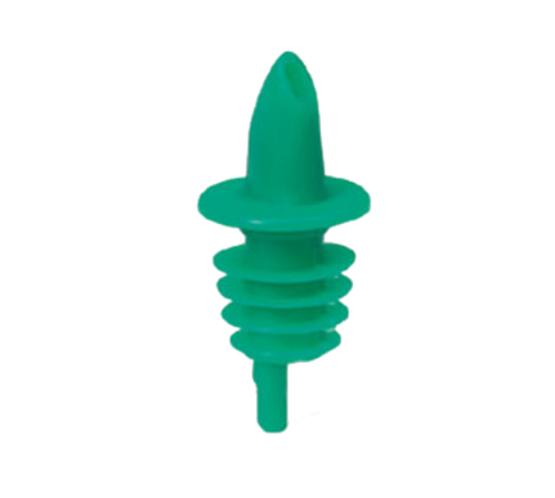 TableCraft Products 35G Green And Plastic Cash & Carry Free Flow Pourer