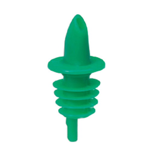 TableCraft Products 35G Green And Plastic Cash & Carry Free Flow Pourer - 12 Cases of 12