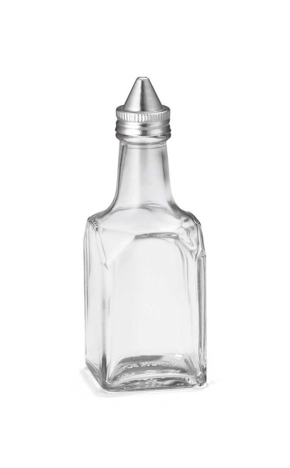 TableCraft Products C600-4 6 Oz. Stainless Steel  Tops Cash & Carry Oil & Vinegar Dispensers