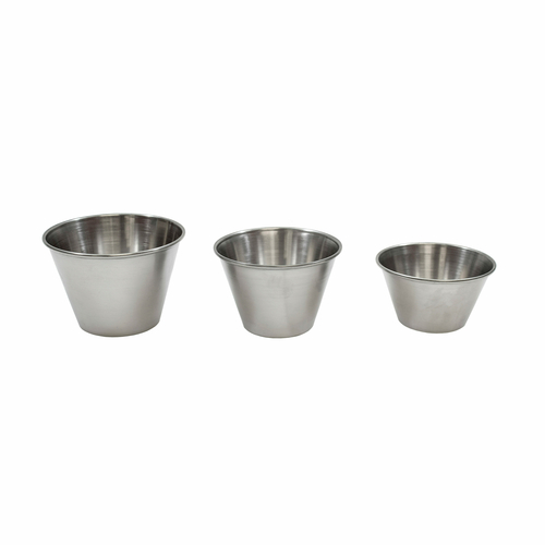TableCraft Products 5073 6 Oz. Stainless Steel Sauce Cup