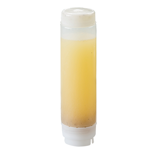 TableCraft Products 16SV 16 oz Clear Valve Top Squeeze Bottle