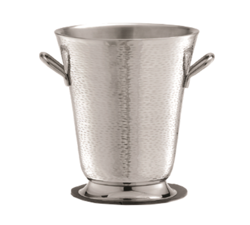 TableCraft Products RWB119 8.5" Dia. x 9.75" H Double Wall Stainless Steel Remington Collection Bucket With Handles