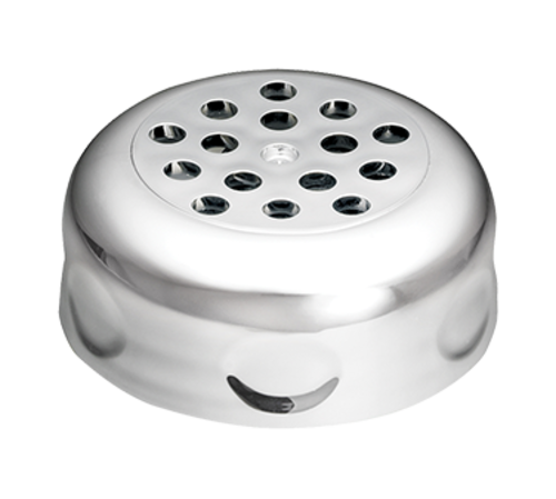 TableCraft Products C260TCH 8 Oz. Chrome Plastic Cash & Carry Shaker Top Only