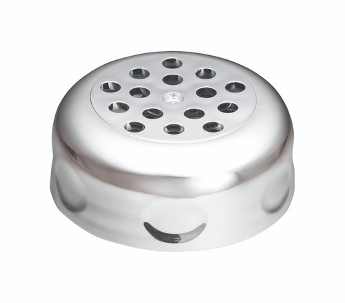 TableCraft Products C260TCH 8 Oz. Chrome Plastic Cash & Carry Shaker Top Only