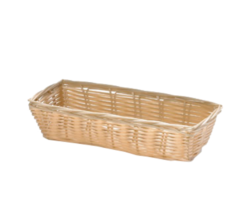 TableCraft Products 1116W 9" W x 3-1/2" D x 2" H Hand-Woven Basket