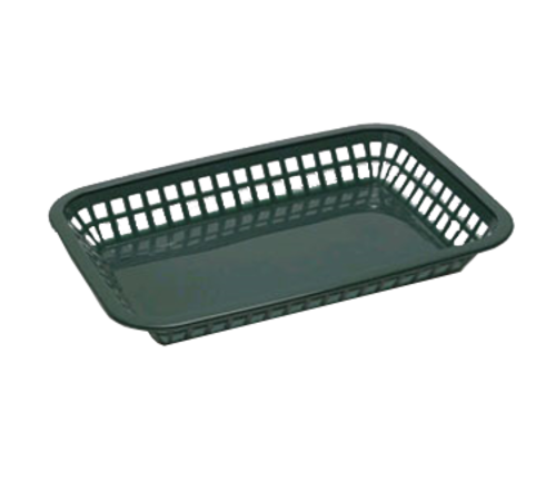 TableCraft Products 1077FG 10 3/4" W x 7 3/4" D x 1 1/2" H Grande Platter Basket
