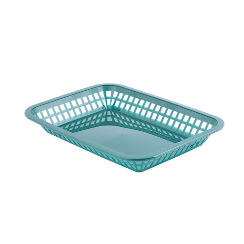 TableCraft Products 1077FG 10 3/4" W x 7 3/4" D x 1 1/2" H Grande Platter Basket - 36/Case