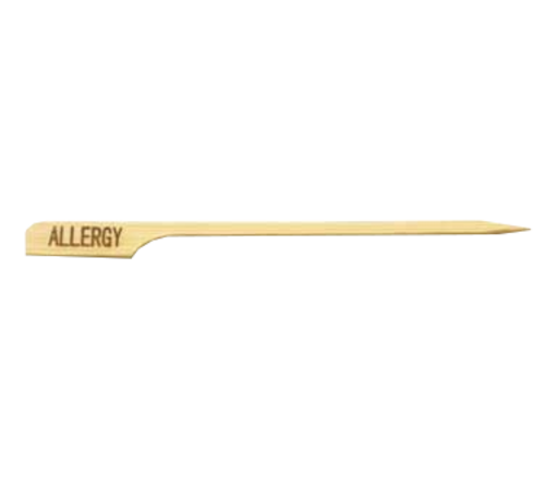 TableCraft Products BAMP45A 4 1/2" Bamboo Cash & Carry Allergy Pick - 12 Cases of 100