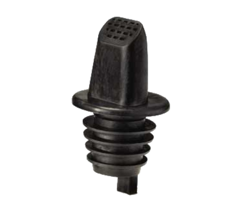 TableCraft Products 33BK With Screen Plastic Cash & Carry Free Flow Pourer