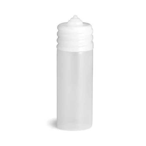 TableCraft Products N20C 20 Oz. Polyethylene PerfectFlex Clear SaferFood Solutionas WideMouth Squeeze Bottle