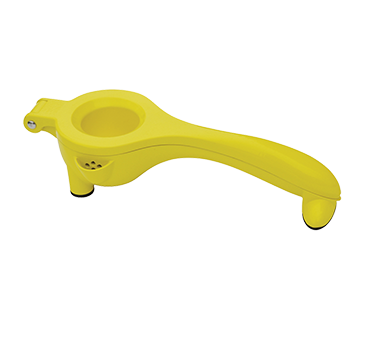 TableCraft Products V119 Yellow Coated Zinc Alloy Footed Cash & Carry Citrus Hand Squeezer