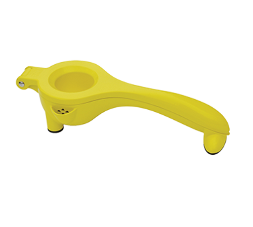 TableCraft Products V119 Yellow Coated Zinc Alloy Footed Cash & Carry Citrus Hand Squeezer