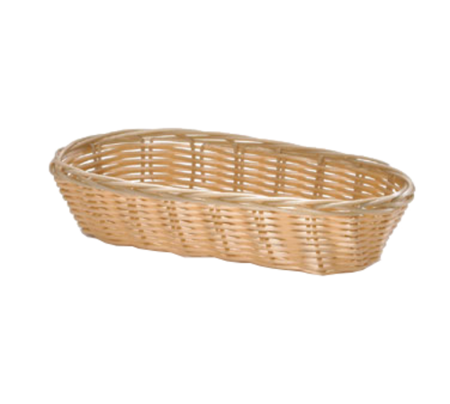 TableCraft Products 1117W 9" W x 4" D x 2-1/4" H Hand-Woven Basket