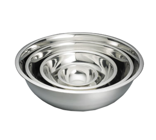 TableCraft Products H830 20 Qt. 18 1/2" Dia. x 5 3/4" Stainless Steel Mixing Bowl