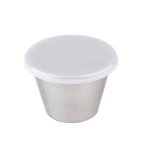 TableCraft Products H5069 2 1/2 Oz. Round Stainless Steel Ramekin - 6/Case