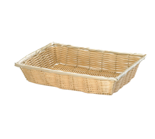 TableCraft Products 1188W 14" W x 10" D x 3" H Hand-Woven Basket