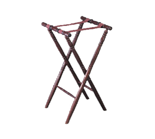 TableCraft Products 31 17 3/4" W x 16 1/2" D x 30 3/4" H Wood Tray Stand