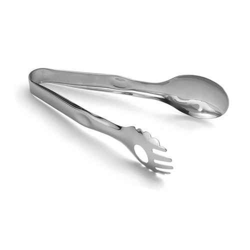 TableCraft Products 4402 8 3/4" Stainless Steel Serving Tongs