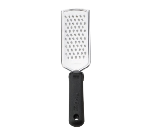 TableCraft Products E5616 9-1/2" x 2-1/8" x 7/8" Black Stainless Steel Cash & Carry FirmGrip Grater