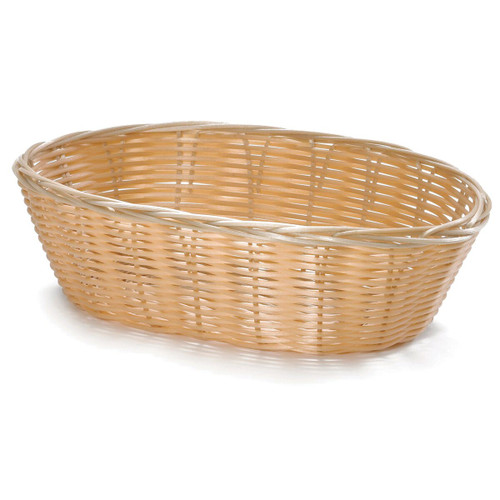 TableCraft Products 1176W 10" W x 6 1/2" D x 3" H Hand-Woven Basket