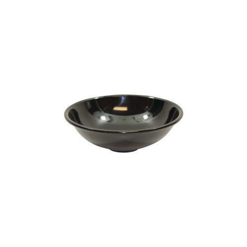 TableCraft Products 282B 36 Oz. 8" Dia. x 1 3/4"H Round Black Bowl