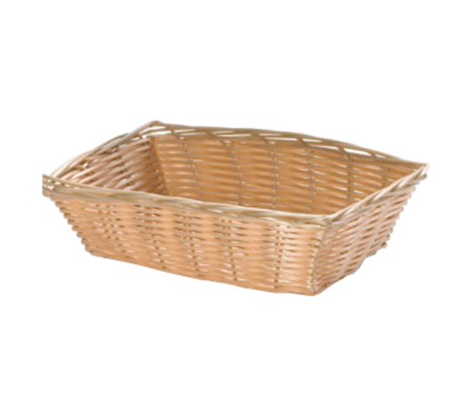 TableCraft Products 1172W 9" W x 6" D x 2-1/2" H Hand-Woven Basket