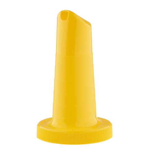 TableCraft Products 10286Y One Piece, Yellow Pourmaster Neck Spout