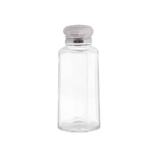 TableCraft Products 155S&P-2 1 5/8" Dia. x 3 15/16"H Stainless Steel Tops Salt/Pepper Shaker