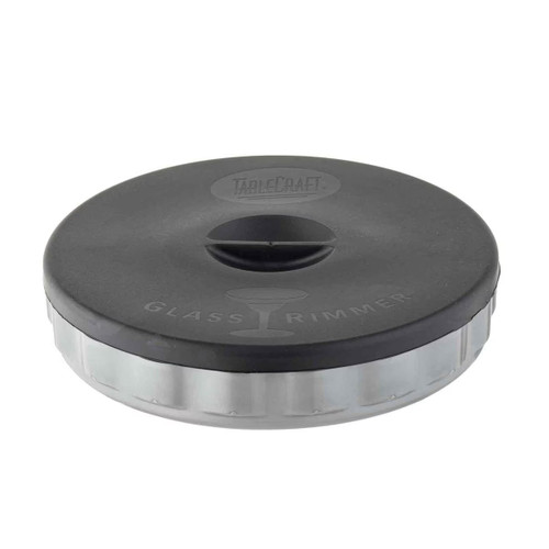 TableCraft Products H634 2 Piece Polypropylene Cash & Carry Glass Rimmer