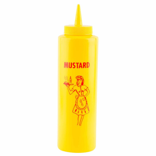 TableCraft Products 1112M 12 Oz.  38mm Opening Nostalgia Squeeze Bottle Set