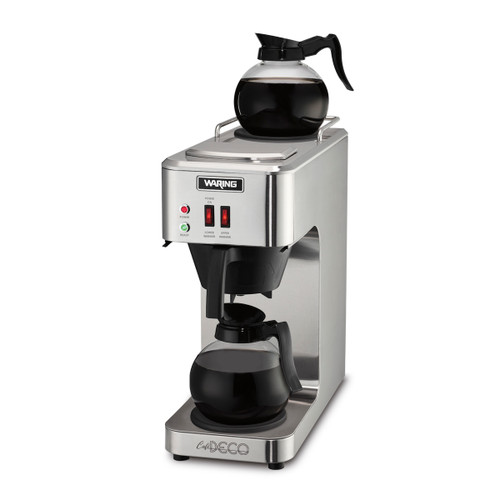 Waring WCM50 Single Stainless Steel Pourover Coffee Brewer - 120 Volts
