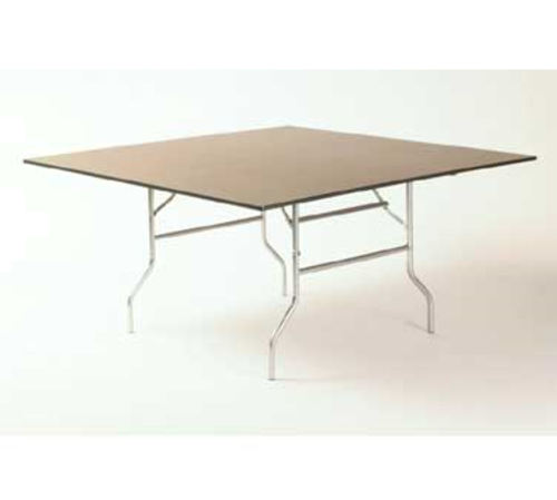 Maywood ML30SQFLD 30" W x 30" H x 30" D Plastic Laminated Square Top Standard Folding Table