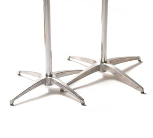 Maywood M28PEDBASE 28" W Chrome Pedestal Base for Standard Series Tables