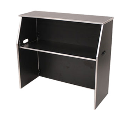 Maywood ML6PORTBAROTH 72" W x 42" H x 18" D Plastic Laminated 5/8" Plywood Top Portable Bar