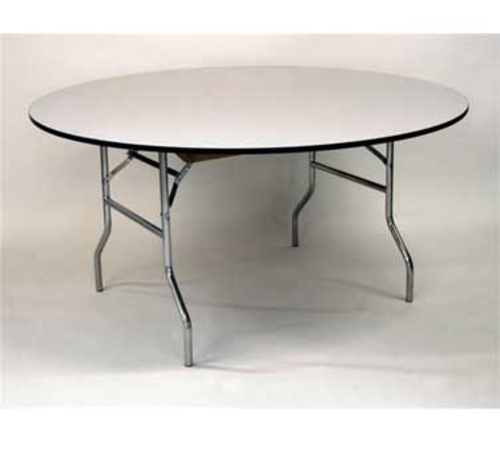 Maywood ML66RD 66" W x 30" H Plywood Round Top Standard Folding Table