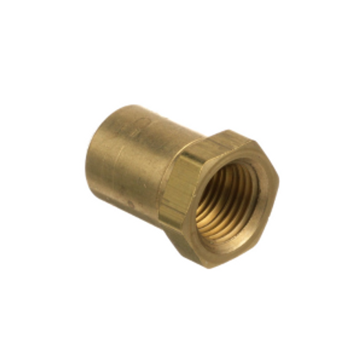 AllPoints 261112 0.38"-27 x 0.5" High Brass Hood Orifice