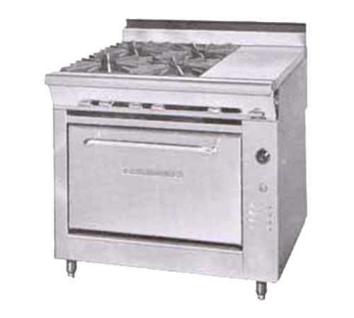 Montague C36-2G-NG 36" Natural Gas Heavy Duty Range - 30,000 BTU