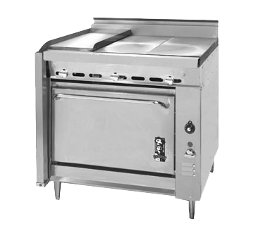 Montague 136-1E 36" Gas Heavy Duty Range - 95,000 BTU
