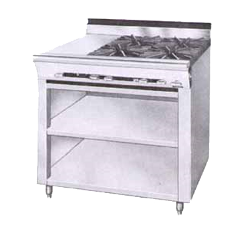 Montague 36-4G-LP 36" Liquid Propane Heavy Duty Range - 30,000 BTU