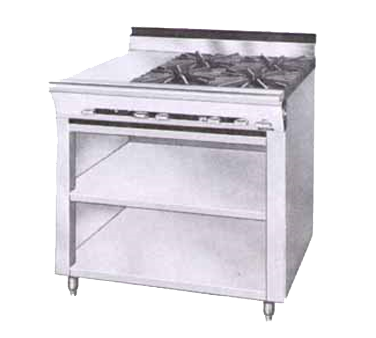 Montague 36-4G-LP 36" Liquid Propane Heavy Duty Range - 30,000 BTU