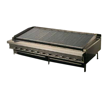 Montague UFLC-48R-NG 48" Natural Gas Charbroiler/Oven - 192,000 BTU