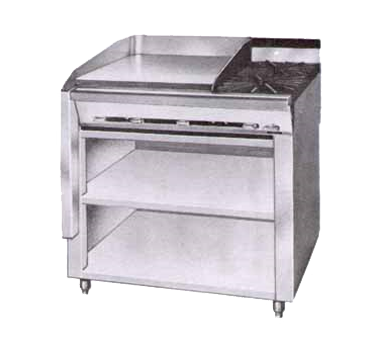 Montague 36-7 36" Gas Heavy Duty Range - 105,000 BTU