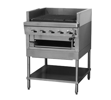 Montague UFSM-72C-LP 72" Liquid Propane Char-Broiler - 270,000 BTU