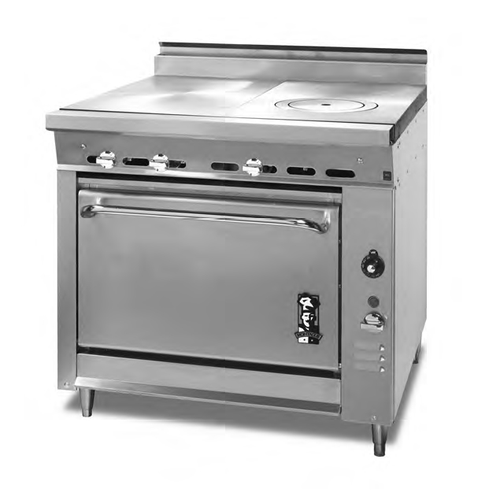 Montague 136-15 36" Gas Heavy Duty Range - 115,000 BTU